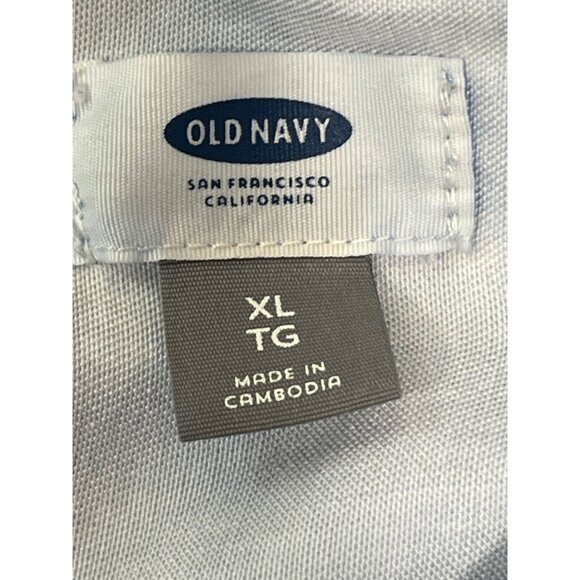 Old‎ Navy Women's Light Blue Lyocell Button-Up Shirt Size XL With Pocket - Picture 5 of 7